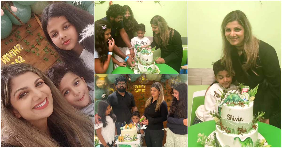 Rambha Son Birthday Celebration Viral