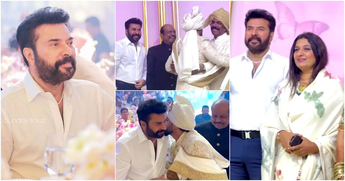 Mammootty At Dubai Wedding Viral News