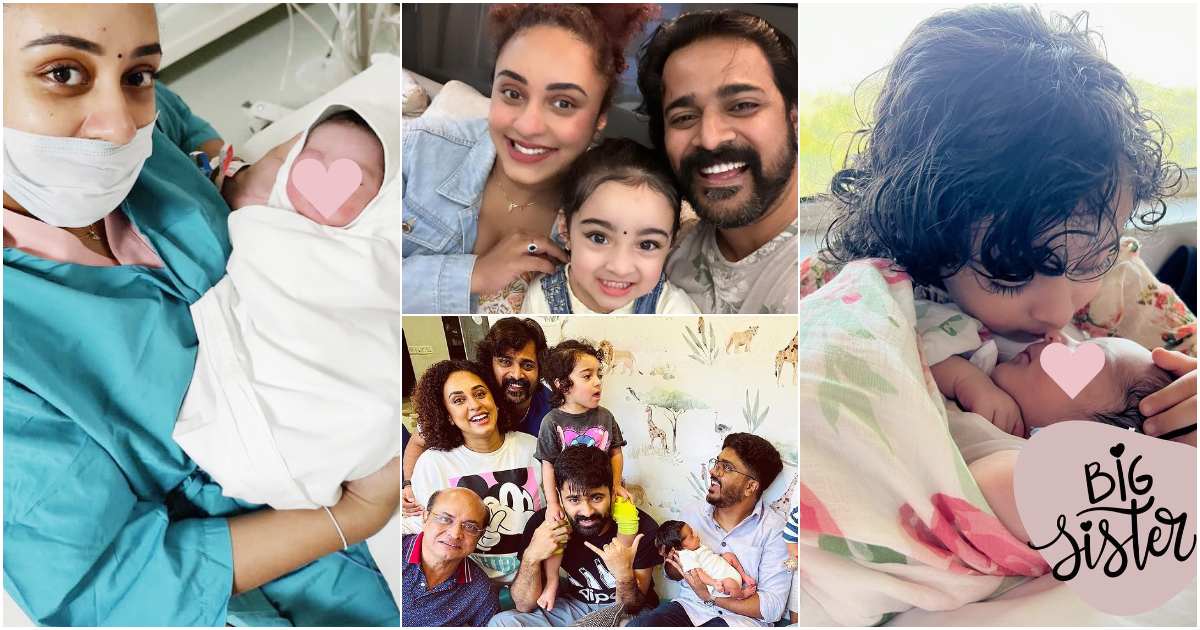 Pearle Maaney Daughter Nila With Baby Sister Post Viral