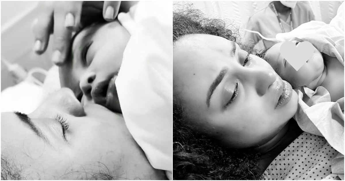 Pearle Maaney First Photo With Baby Viral