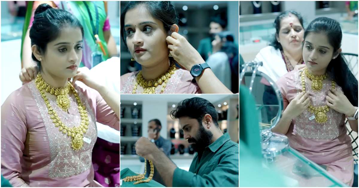 Santhwanam Gopika And Govind Padmasoorya Wedding Jwellery Shopping Video