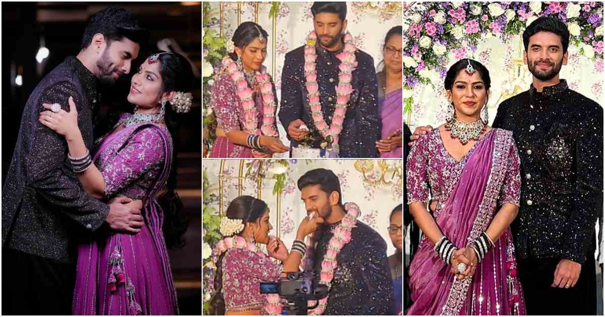 Swasika And Prem Jacob Wedding Reception Viral