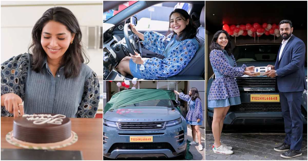 Aishwarya Lekshmi Bought Kerala First Range Rover Evoque