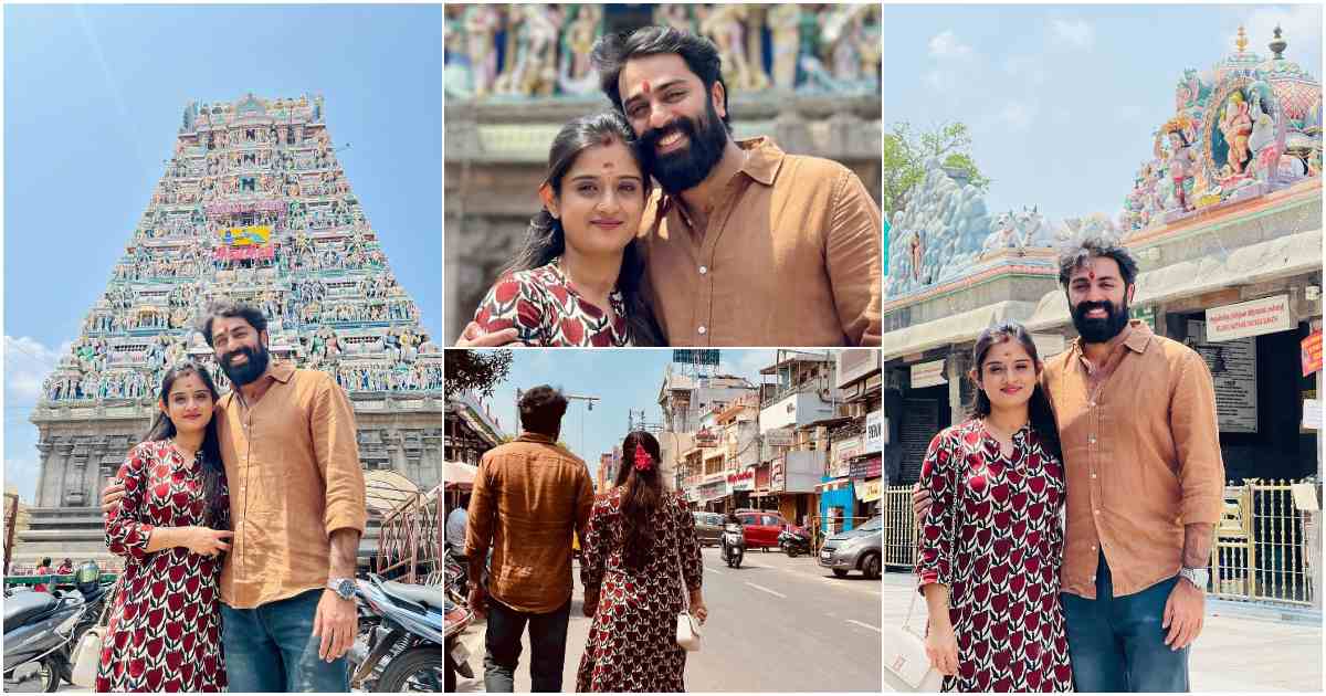 Gopika Anil Govind Padmasoorya At Kapaleeshwarar Temple