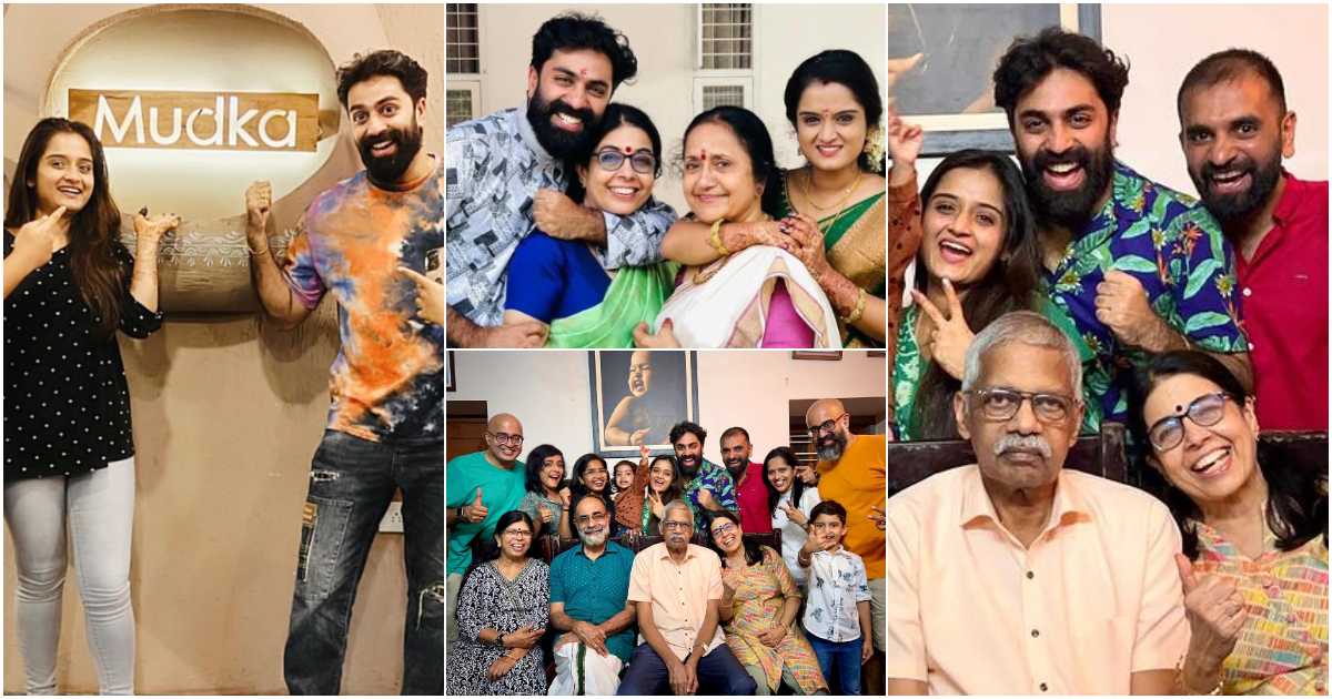 Gopika Anil Govind Padmasoorya With Happy Family