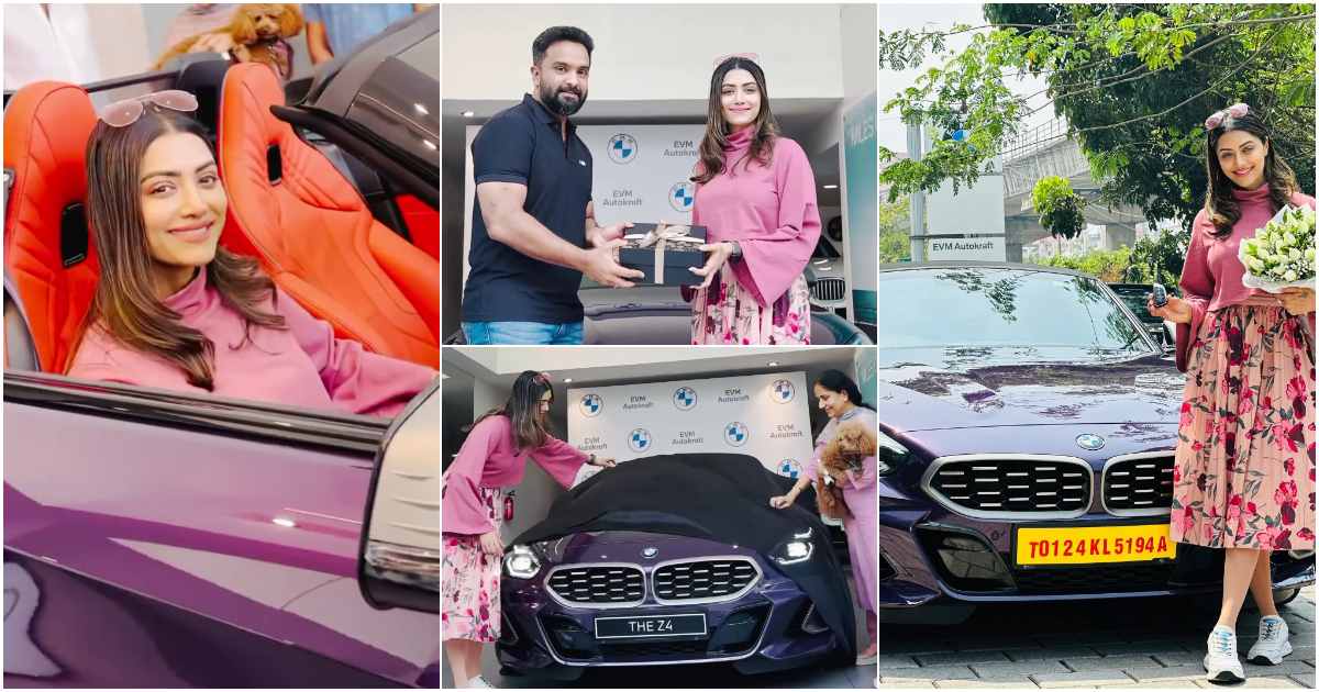 Mamta Mohandas Bought New BMW Z4 M40i Viral