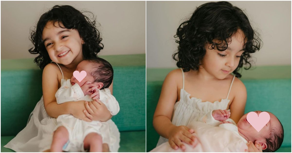 Nila Baby With Baby Sister Nitara Latest Happy News Viral