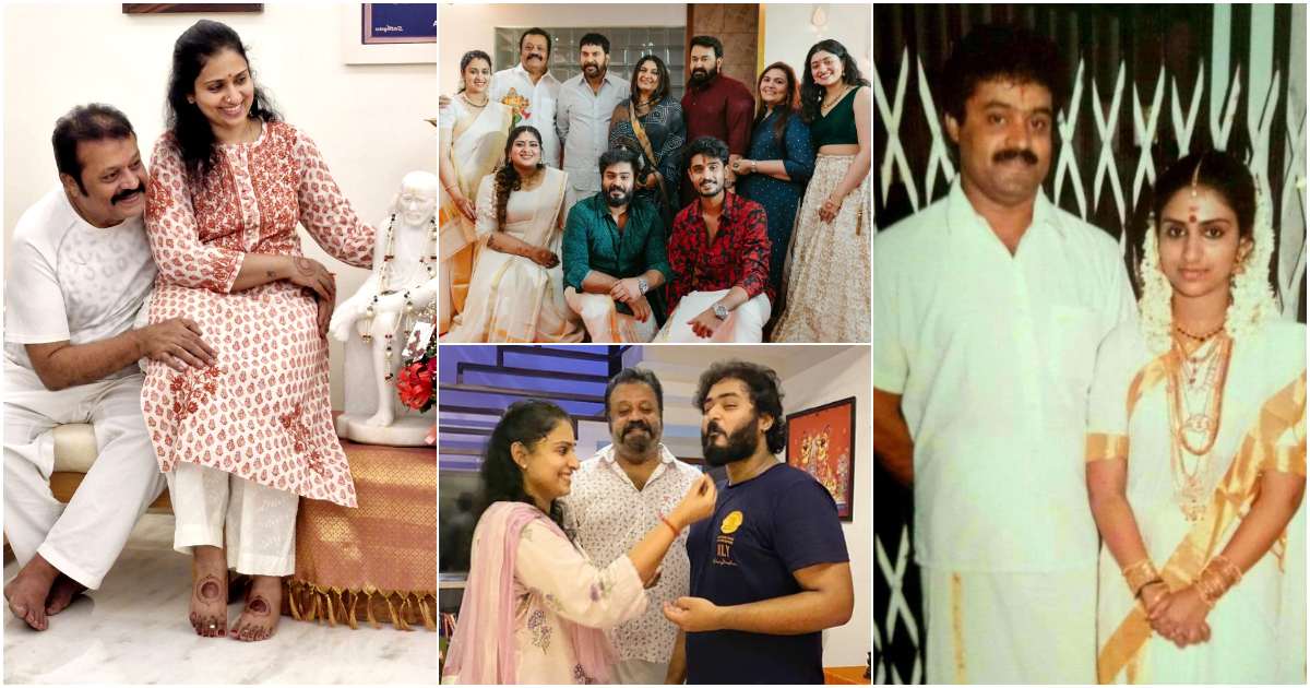 Suresh Gopi Radhika 34th Wedding Anniversary Viral News