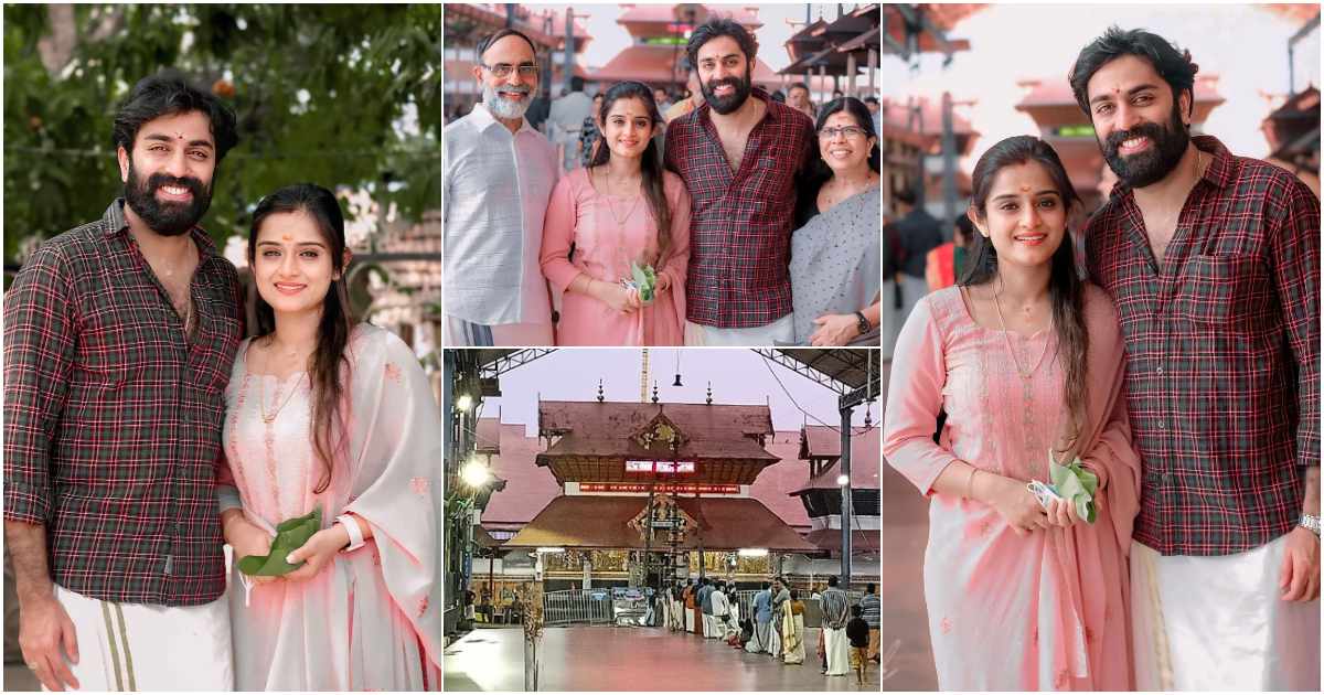 Gopika Anil Govind Padmasoorya At Guruvayoor Temple