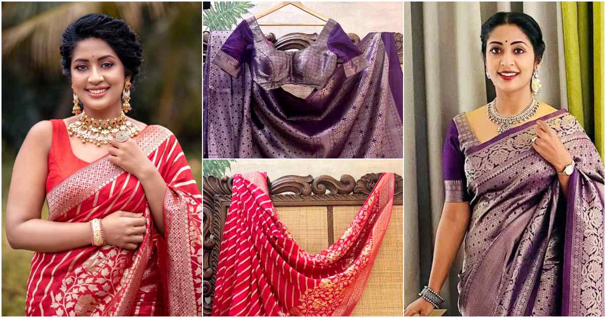 Navya Nair New Venture Saree For Sale