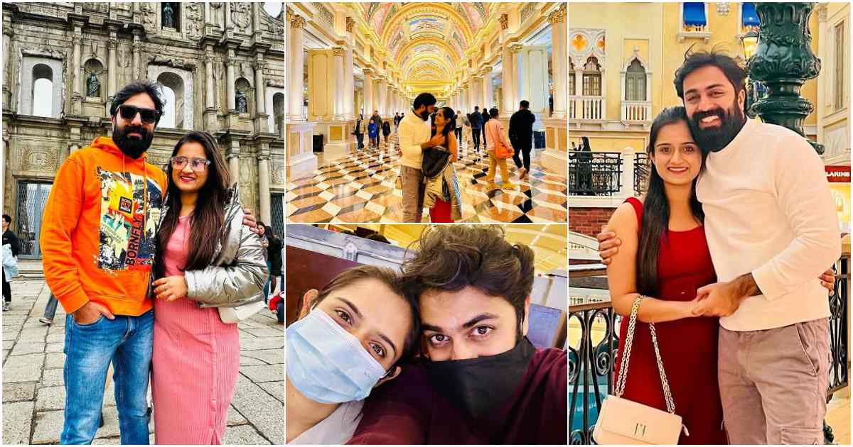 Santhwanam Gopika Anil Govind Padmasoorya At Macau Viral News