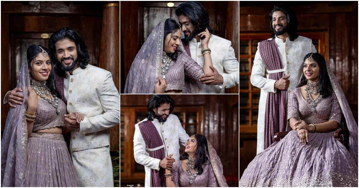 Bigg Boss Vishnu Joshi Reneesha Wedding Photos