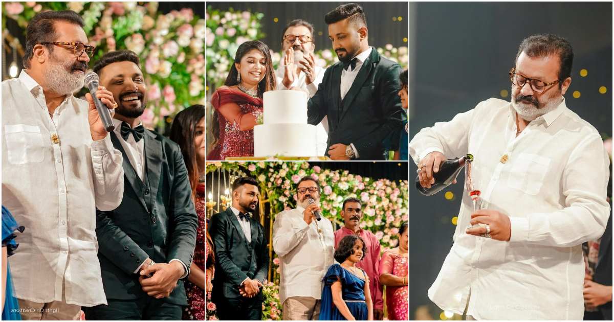 Suresh Gopi In Shaji Pappan Wedding Video Viral