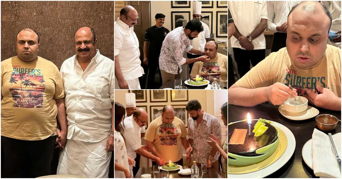 Actor Siddique Son Birthday Celebration