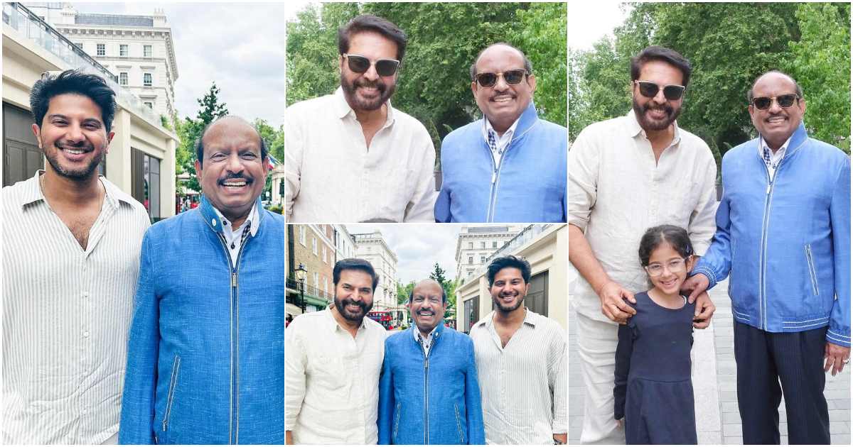 Mammootty Yusuf Ali Meet In London