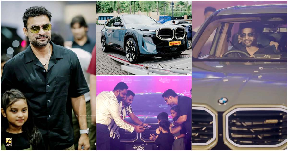 Tovino Thomas Bought New BMW Xm