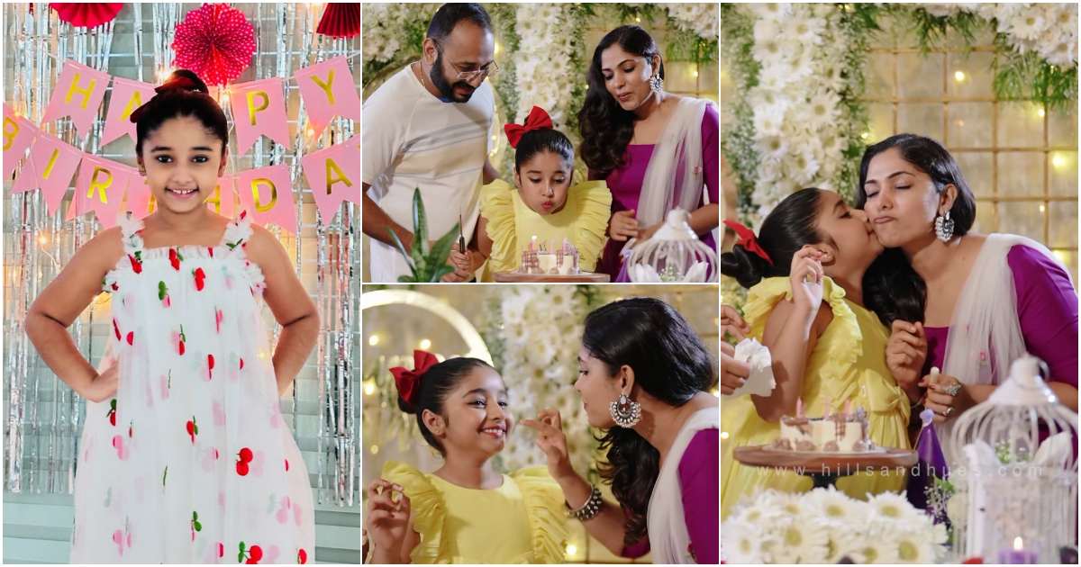 Actress Muktha Daughter Kanmani Birthday