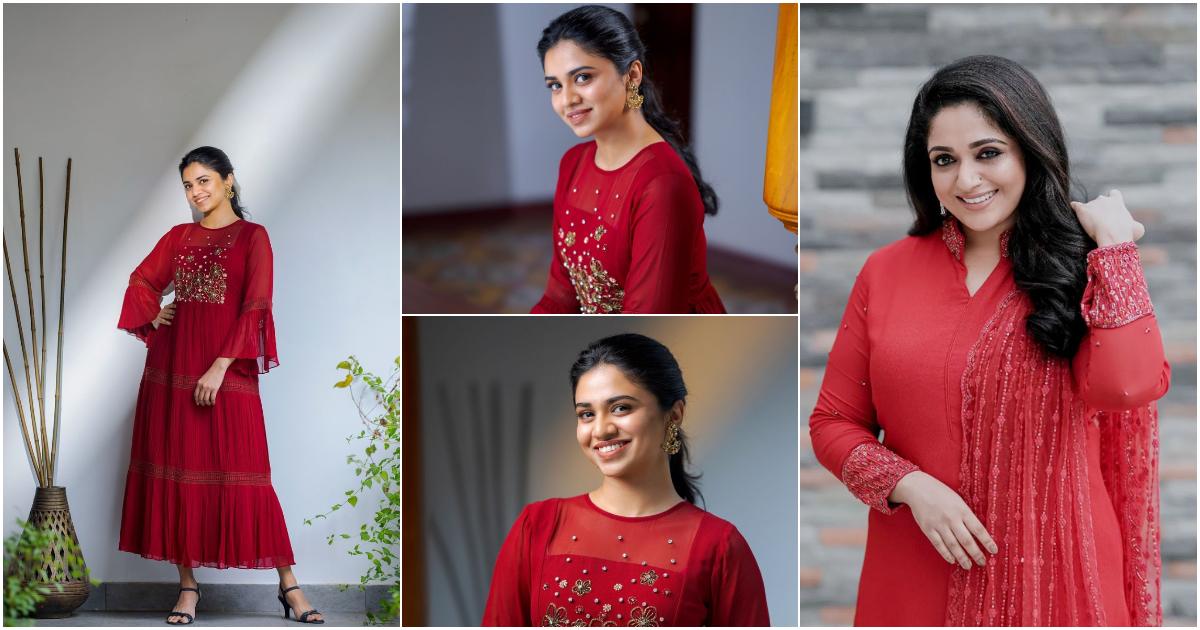 Meenakshi Dileep In Kavya Madhavan's Outfit