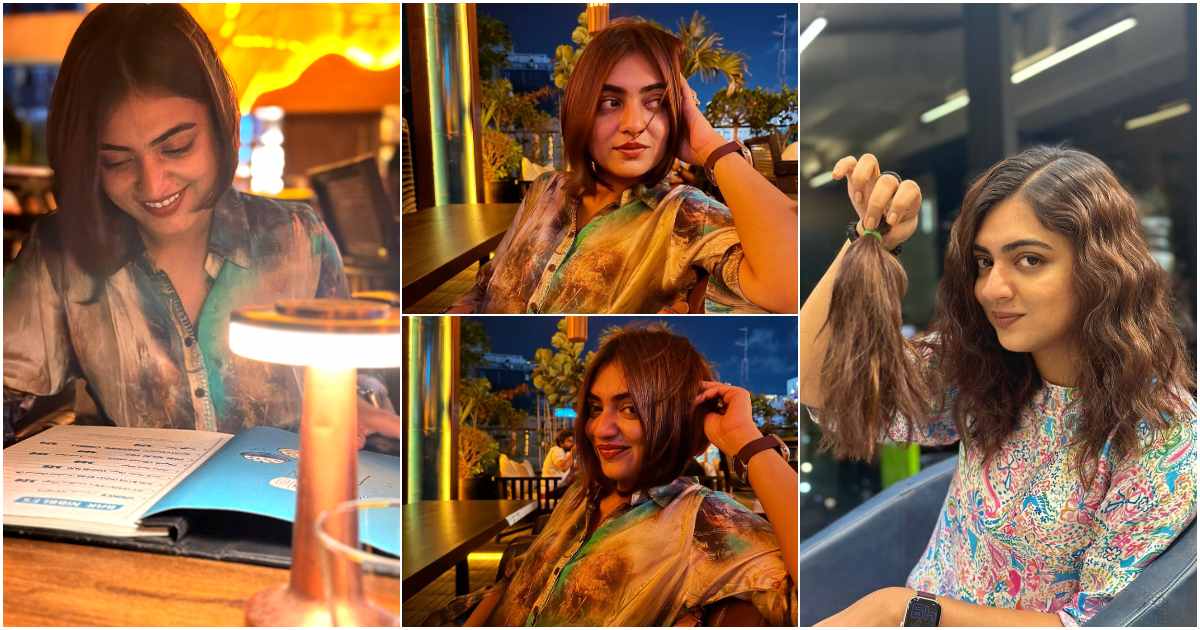 Nazriya Nazim Haircut Post Latest Viral