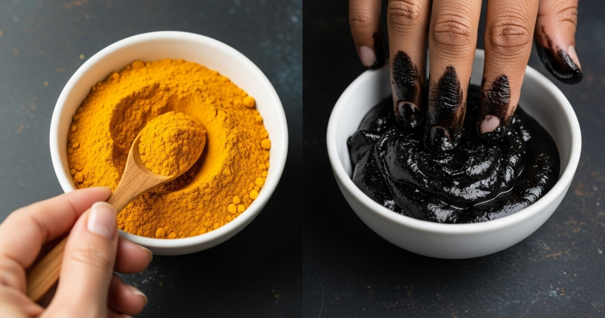 Natural Hair Dye With Turmeric Powder