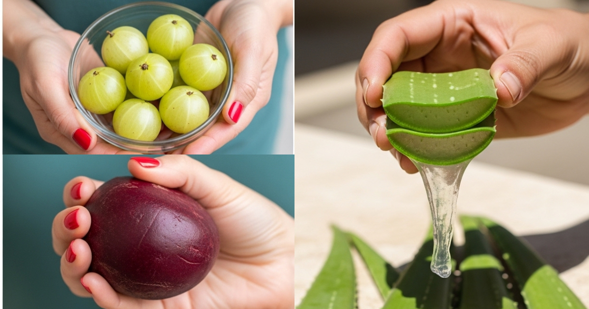Hair Dye Using Beetroot Amla And Aloe Vera