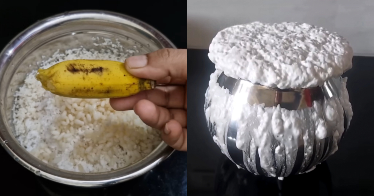 Soft And Perfect Vellayappam With Banana