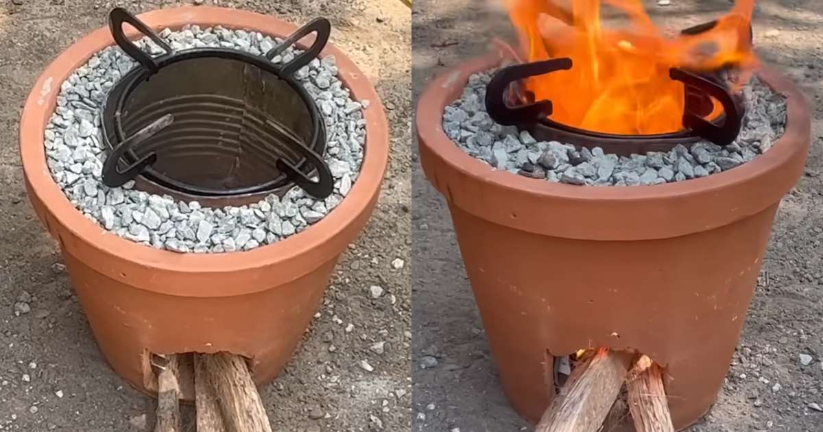 Traditional Kerala Stove Cooking
