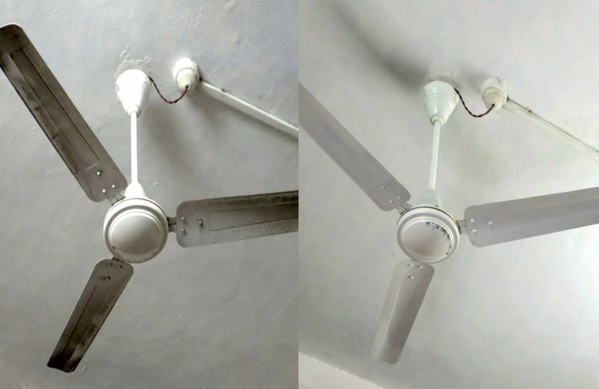 Clean Fan With Bottle Tips