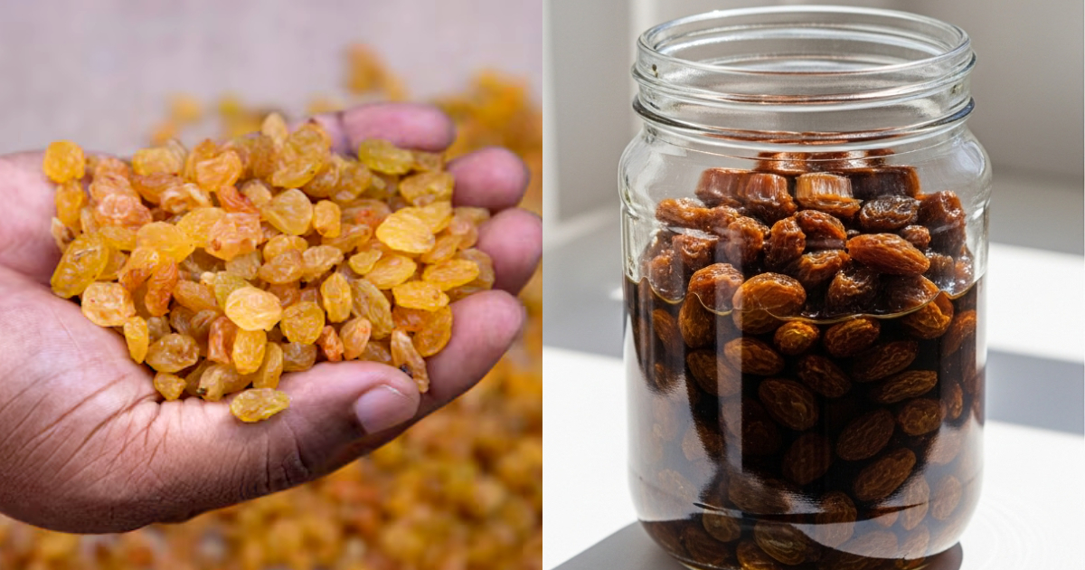 Raisins Water Benefits