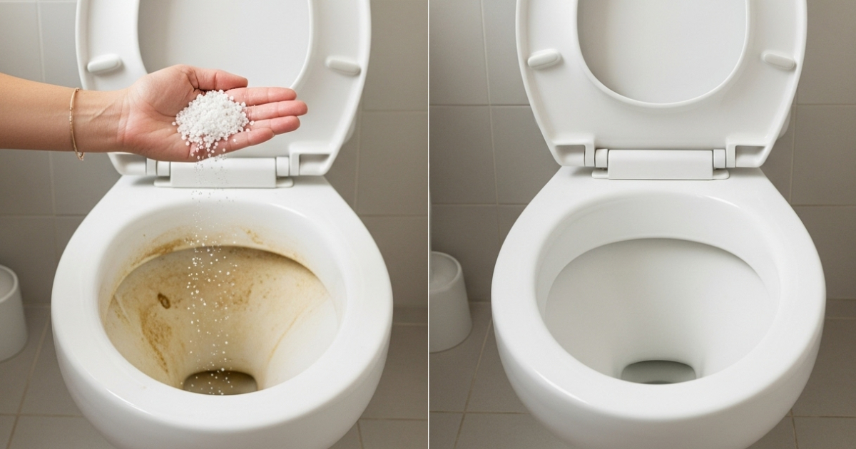 Toilet Cleaning Tips With Salt