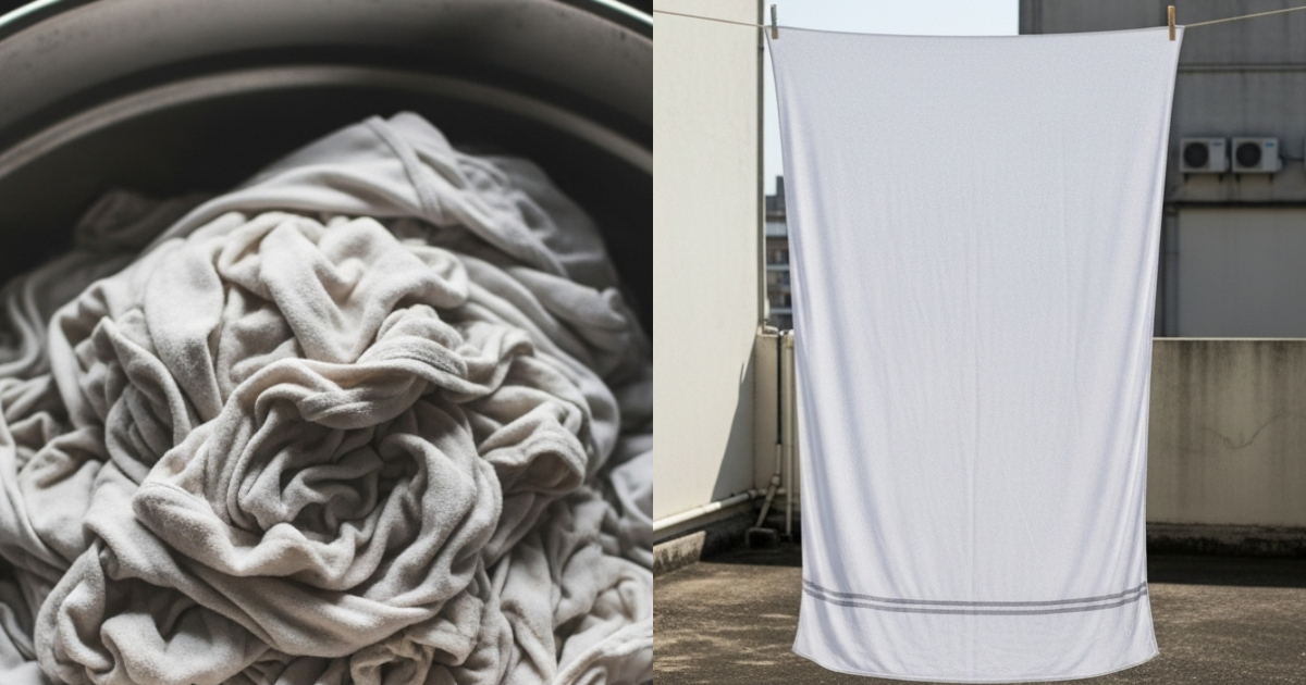 How To Wash White Towels And Make Them Fresh