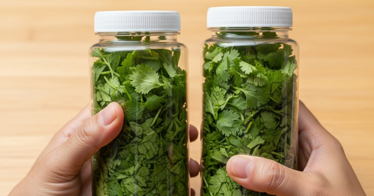 Store Coriander Leaves For Long Period