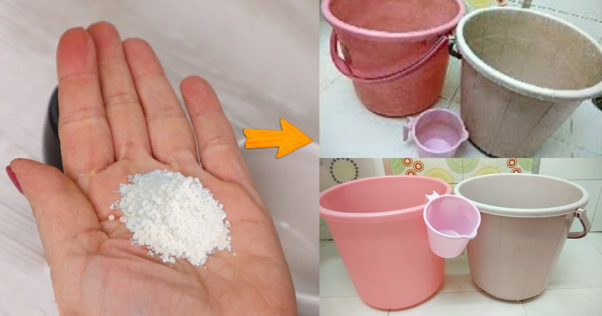Bathroom Mug Bucket Cleaning Tips