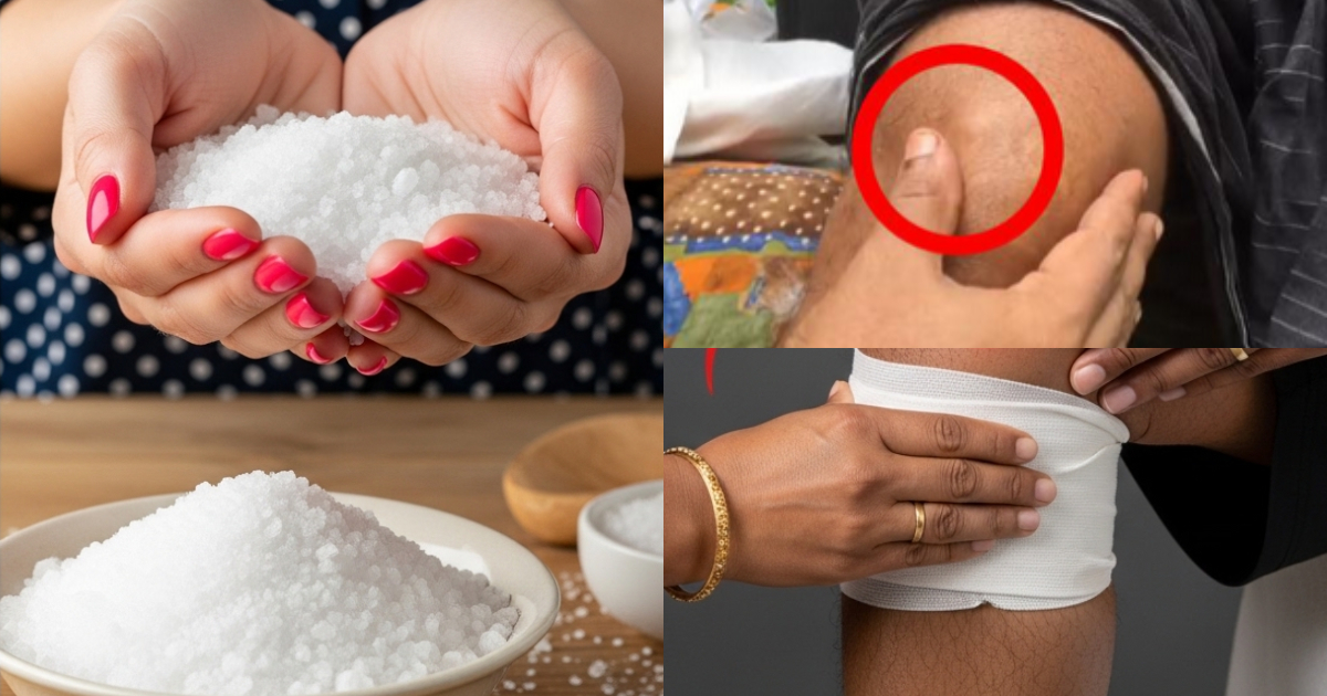 Knee Joint Pain Remedies Using Crystal Salt