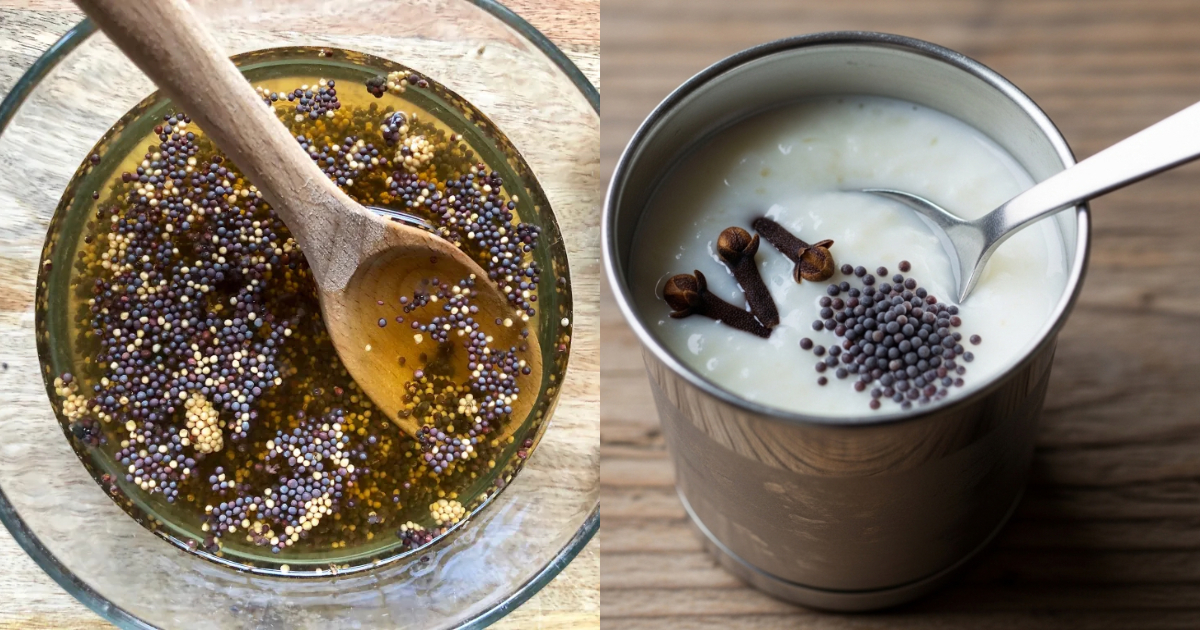 Mustard Seed For Fever And Cough