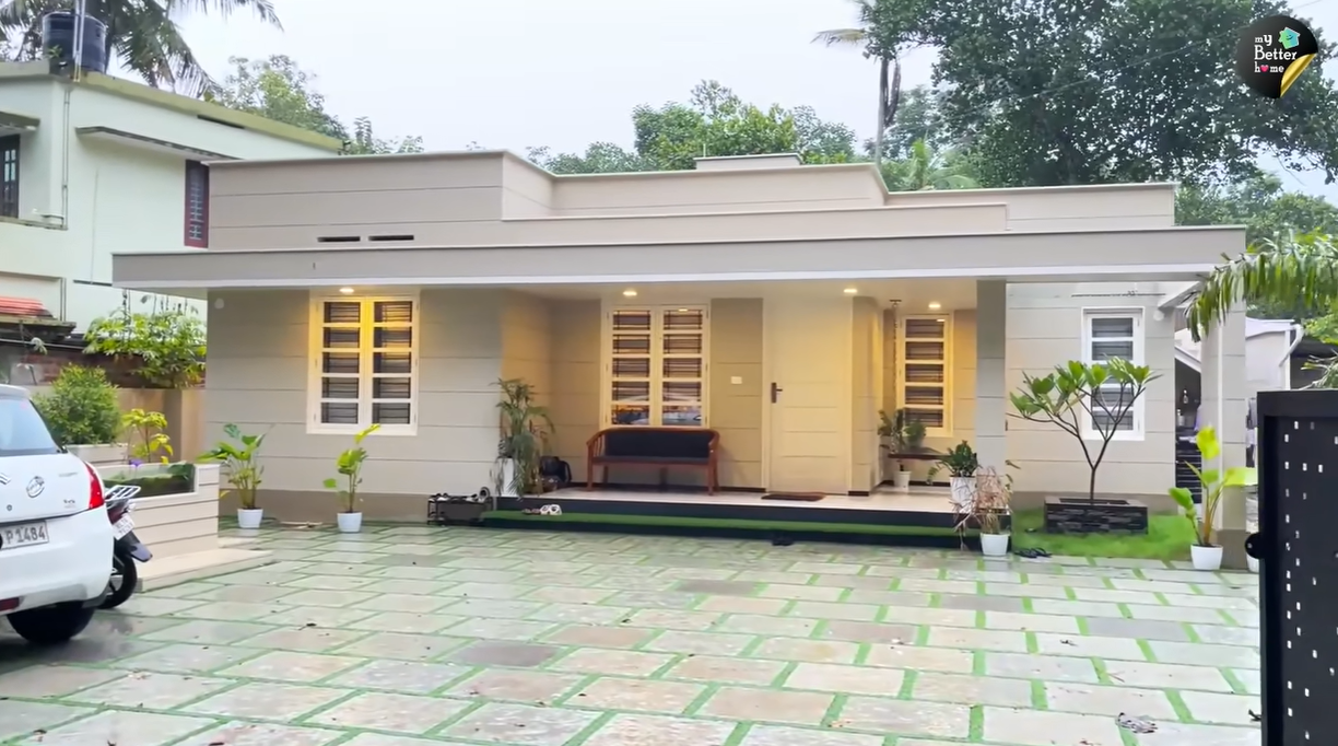 1350 SQFT 3 BHK Low Budget Home